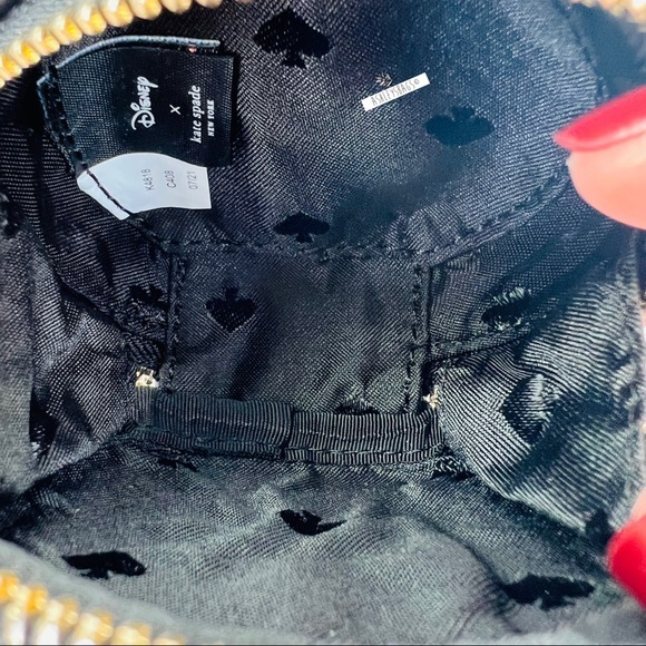 Kate Spade X Disney Minnie Mouse Tote & Coin Purse Keychain Bag Charm Set - Picture 15 of 16